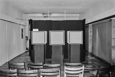 Exhibition "Forms of Artistic Activity", Wsp&oacute;łczesna Gallery, Warsaw, 1970s
