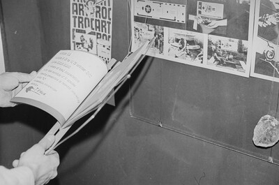 Exhibition "Forms of Artistic Activity", Wsp&oacute;łczesna Gallery, Warsaw, 1970s