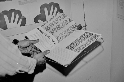 Exhibition "Forms of Artistic Activity", Wsp&oacute;łczesna Gallery, Warsaw, 1970s