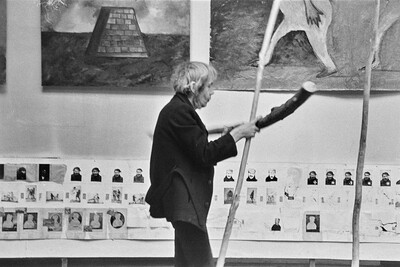 Exhibition, performances, projections, presentations, session "Records 2", BWA Gallery, Lublin, 1986