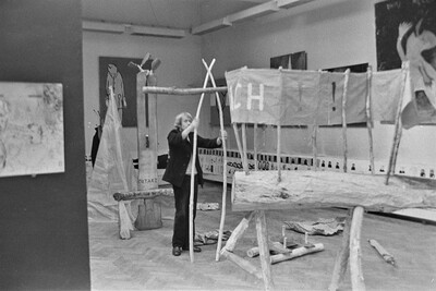 Exhibition, performances, projections, presentations, session "Records 2", BWA Gallery, Lublin, 1986
