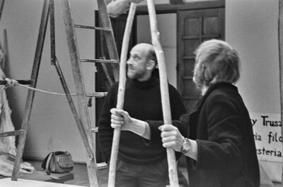 Exhibition, performances, projections, presentations, session "Records 2", BWA Gallery, Lublin, 1986
