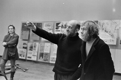 Exhibition, performances, projections, presentations, session "Records 2", BWA Gallery, Lublin, 1986