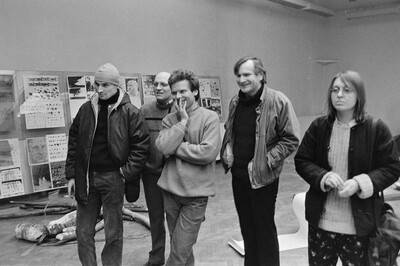 Exhibition, performances, projections, presentations, session "Records 2", BWA Gallery, Lublin, 1986