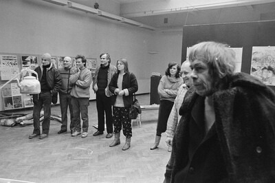 Exhibition, performances, projections, presentations, session "Records 2", BWA Gallery, Lublin, 1986