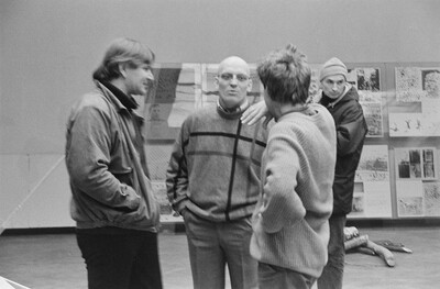 Wystawa, performances, projekcje, referaty, sesja &bdquo;Zapisy 2&rdquo;, Galeria BWA, Lublin, 1986