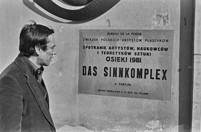 Andrzej Partum &bdquo;Das Sinnkomplex&rdquo; (plakaty), 1981