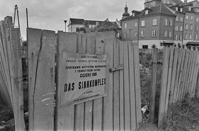 Andrzej Partum &bdquo;Das Sinnkomplex&rdquo; (plakaty), 1981