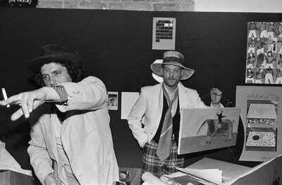 Jacek Krzyszkowski, Adam Rzepecki, "We will get rid of the world and native artworks within our reach", Mała Gallery, Warsaw, 1985