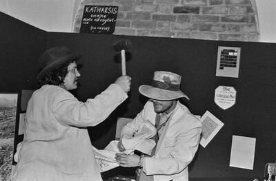 Jacek Krzyszkowski, Adam Rzepecki, "We will get rid of the world and native artworks within our reach", Mała Gallery, Warsaw, 1985