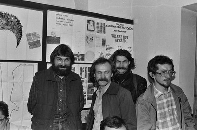 Jacek Krzyszkowski, Adam Rzepecki, "We will get rid of the world and native artworks within our reach", Mała Gallery, Warsaw, 1985