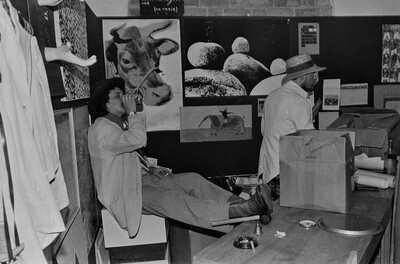 Jacek Krzyszkowski, Adam Rzepecki, "We will get rid of the world and native artworks within our reach", Mała Gallery, Warsaw, 1985