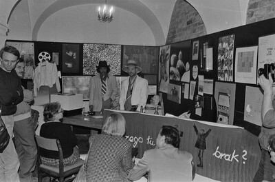 Jacek Krzyszkowski, Adam Rzepecki, "We will get rid of the world and native artworks within our reach", Mała Gallery, Warsaw, 1985