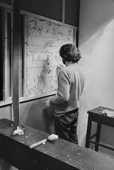 Krzysztof Zarębski, performance, Sigma Gallery, Warsaw, 1973