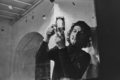 Krzysztof Zarębski, performance, Sigma Gallery, Warsaw, 1973