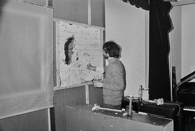 Krzysztof Zarębski, performance, Sigma Gallery, Warsaw, 1973
