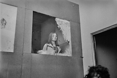 Krzysztof Zarębski, performance, Sigma Gallery, Warsaw, 1973