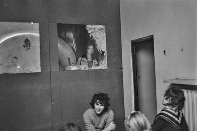 Krzysztof Zarębski, performance, Sigma Gallery, Warsaw, 1973