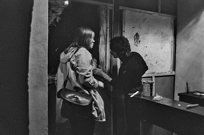 Krzysztof Zarębski, performance, Sigma Gallery, Warsaw, 1973