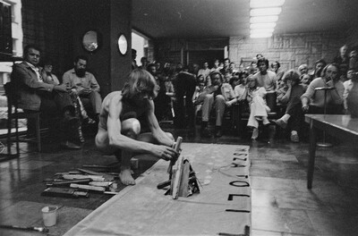Jerzy Bereś, "Political Mass", part of "Fact Art", Bydgoszcz, 1981