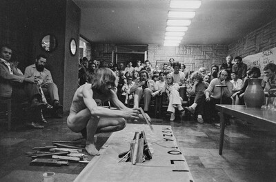 Jerzy Bereś, "Political Mass", part of "Fact Art", Bydgoszcz, 1981