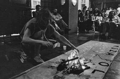 Jerzy Bereś, "Political Mass", part of "Fact Art", Bydgoszcz, 1981