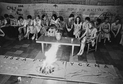 Jerzy Bereś, "Political Mass", part of "Fact Art", Bydgoszcz, 1981