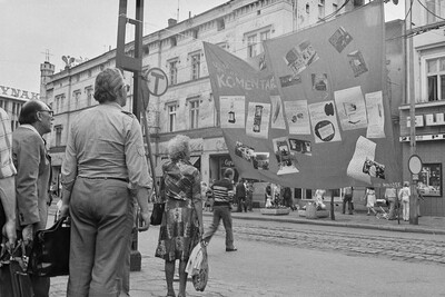 "Fact Art" exhibition and event, BWA Gallery, Bydgoszcz, 1981
