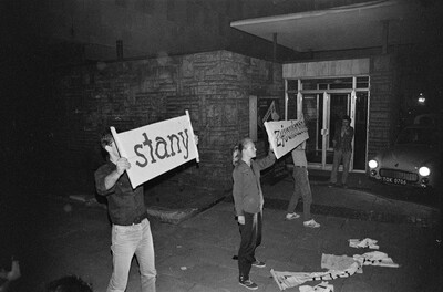 "Fact Art" exhibition and event, BWA Gallery, Bydgoszcz, 1981
