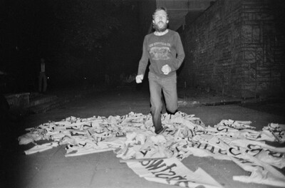 "Fact Art" exhibition and event, BWA Gallery, Bydgoszcz, 1981