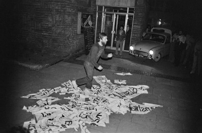 "Fact Art" exhibition and event, BWA Gallery, Bydgoszcz, 1981