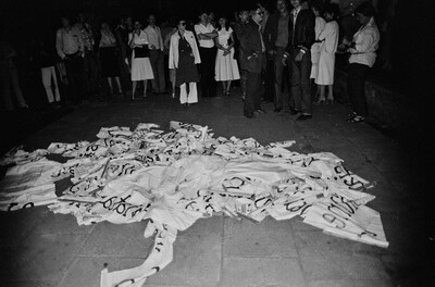 "Fact Art" exhibition and event, BWA Gallery, Bydgoszcz, 1981