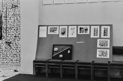 Plein-air "Work Offered", Karlino, 1987