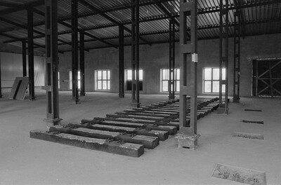 Exhibition "Construction in Process" (documentation), Ł&oacute;dź, 1990