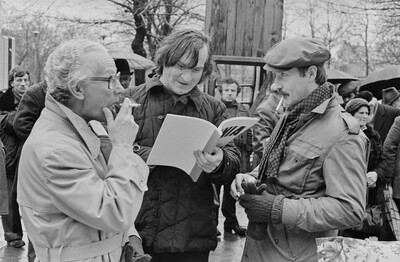 "Construction in Process" exhibition, Ł&oacute;dź, 1981