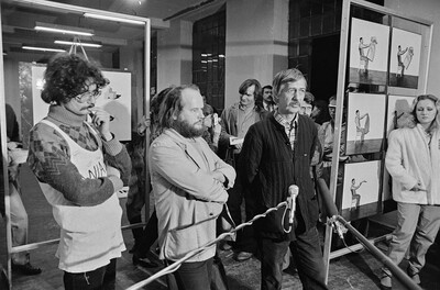 "Construction in Process" exhibition, Ł&oacute;dź, 1981