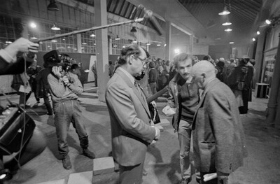 "Construction in Process" exhibition, Ł&oacute;dź, 1981