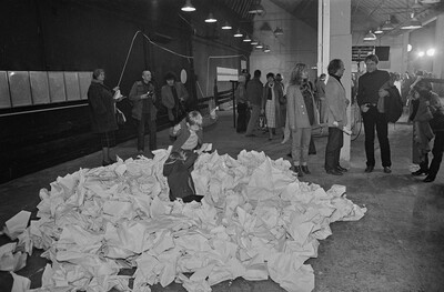 "Construction in Process" exhibition, Ł&oacute;dź, 1981
