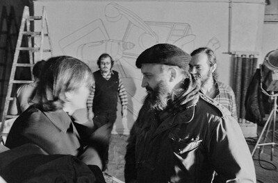 "Construction in Process" exhibition, Ł&oacute;dź, 1981