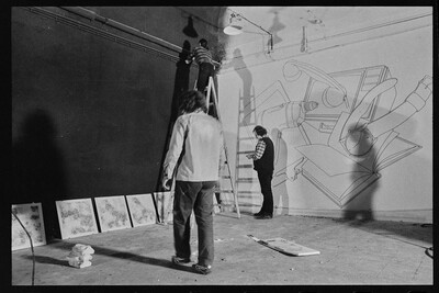 "Construction in Process" exhibition, Ł&oacute;dź, 1981