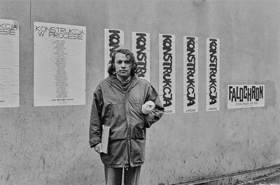 "Construction in Process" exhibition, Ł&oacute;dź, 1981