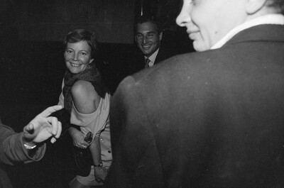 Exhibition "Construction in Process" (opening), Ł&oacute;dź, 1990