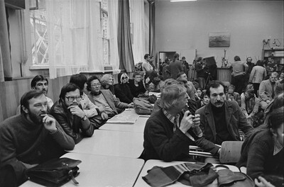 "Construction in Process" exhibition, Ł&oacute;dź, 1981