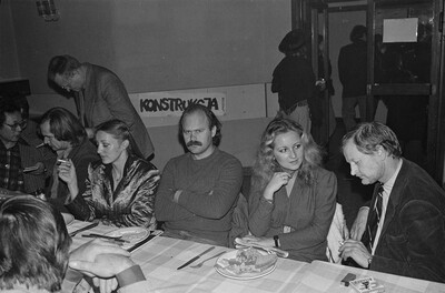 "Construction in Process" exhibition, Ł&oacute;dź, 1981