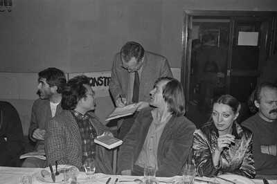 "Construction in Process" exhibition, Ł&oacute;dź, 1981