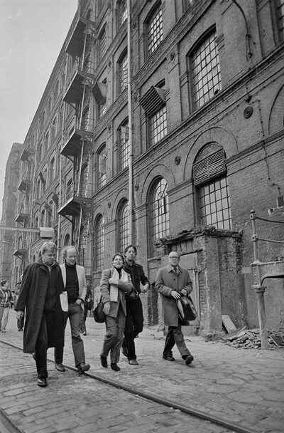 "Construction in Process" exhibition, Ł&oacute;dź, 1981