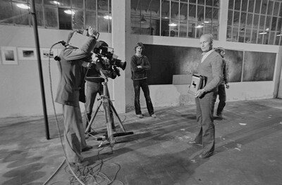 "Construction in Process" exhibition, Ł&oacute;dź, 1981
